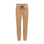 LEATHER STRETCH JOGGINGTROUSERS MADE IN ITALY