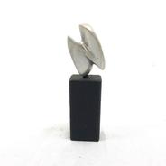 SMALL METAL STATUE