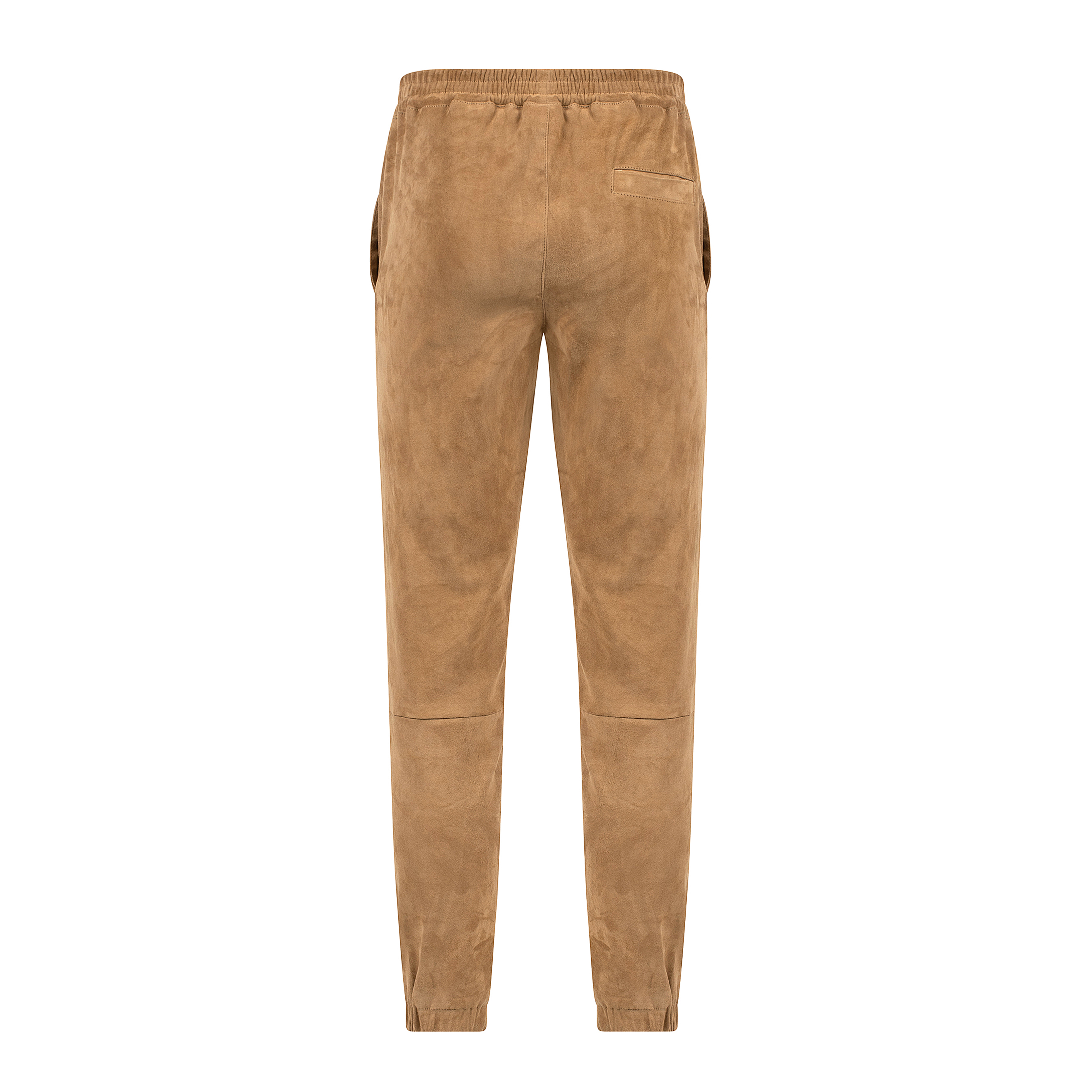 Leather stretch joggingpants