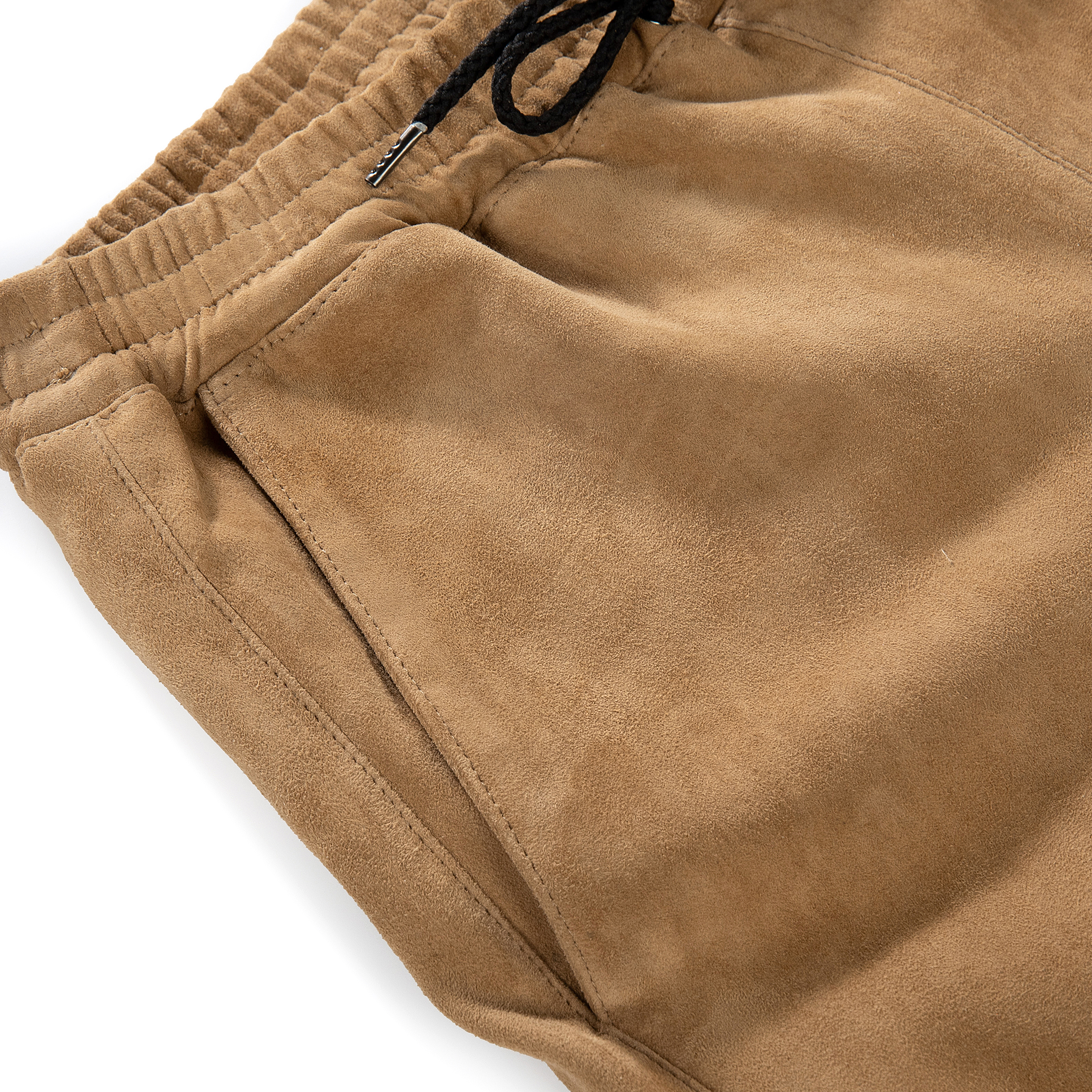 Leather stretch joggingpants