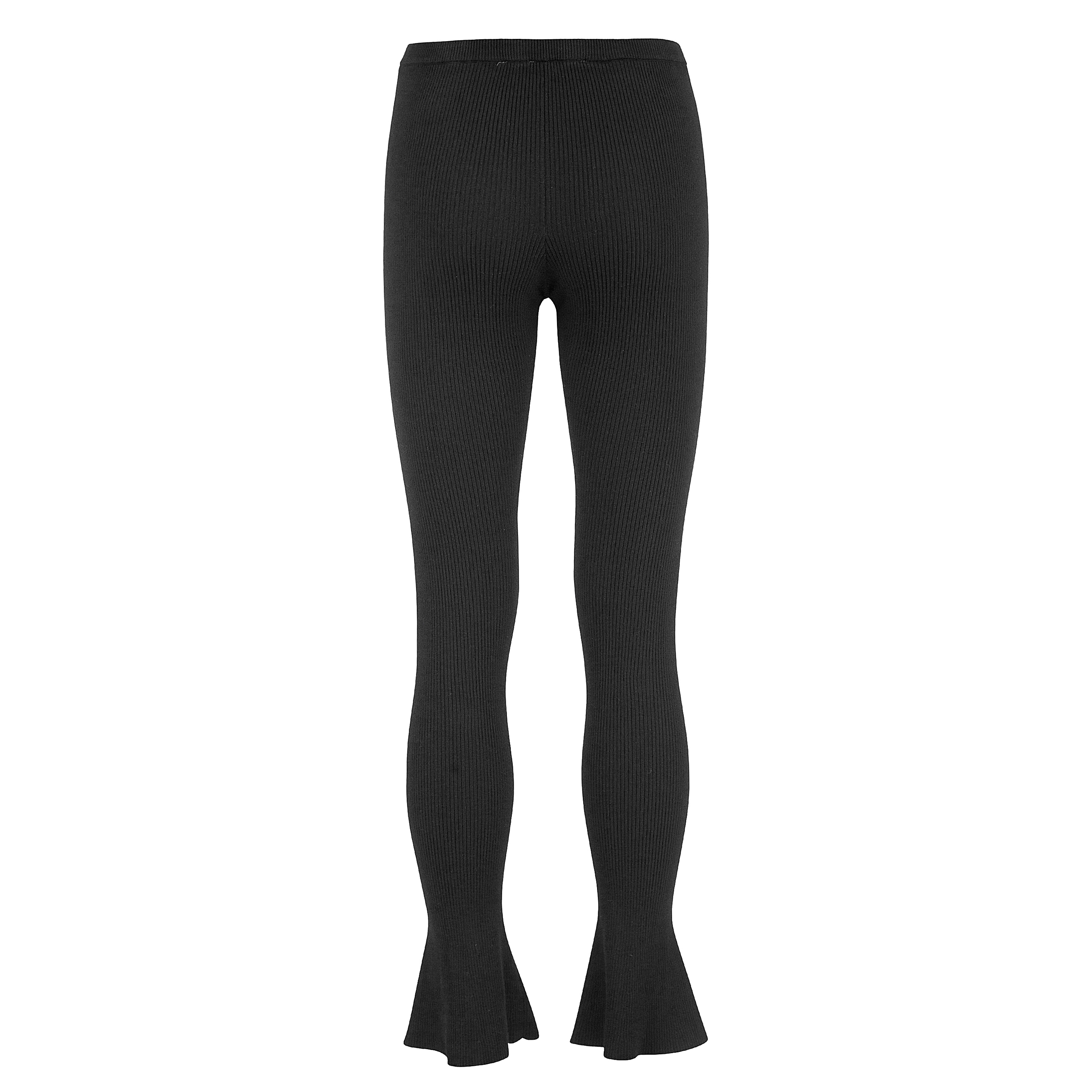 Legging, knitted, flare