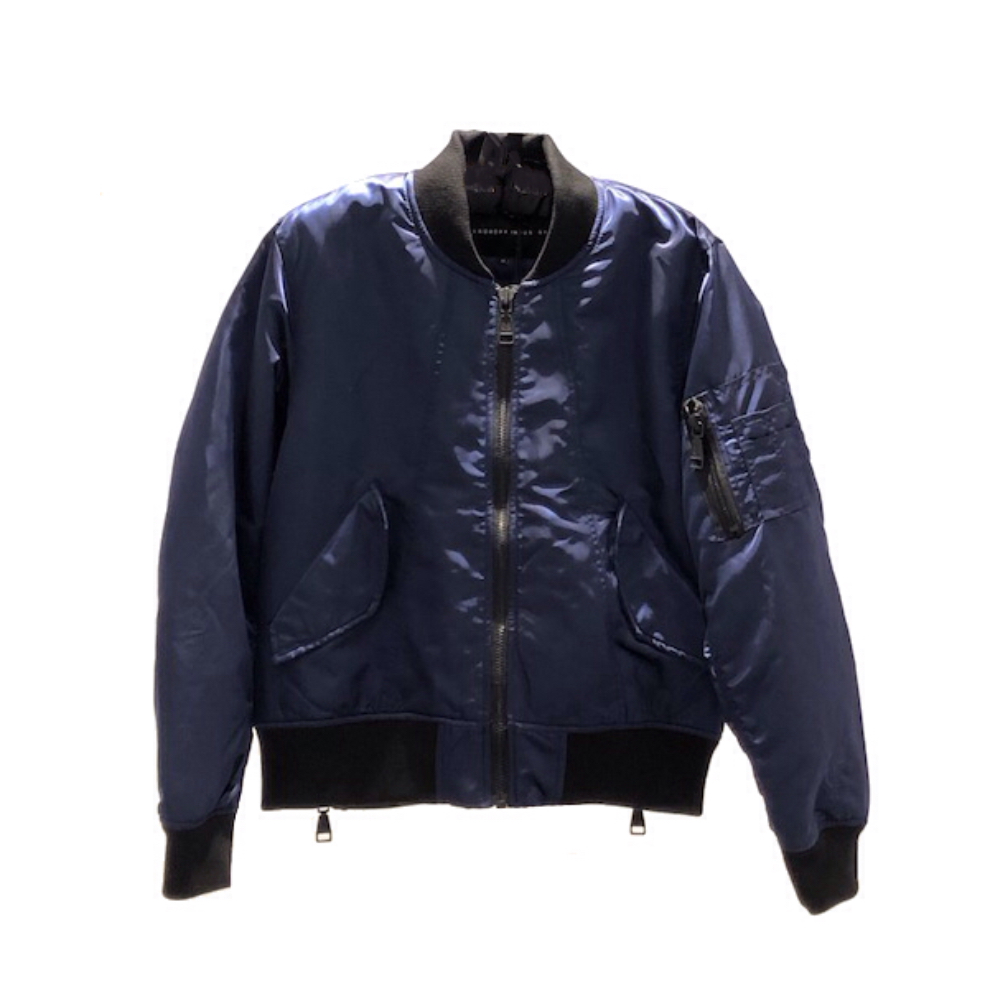 bomberjacket print on back