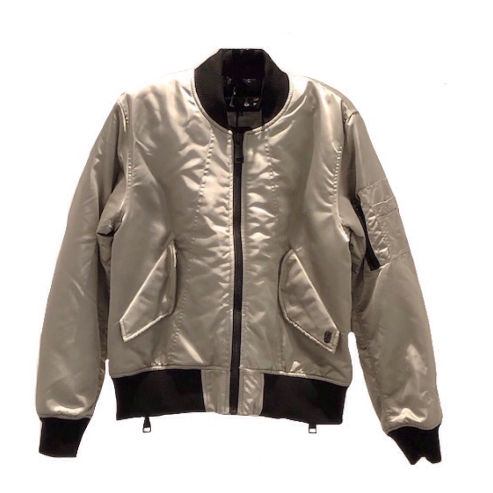 bomberjacket print on back