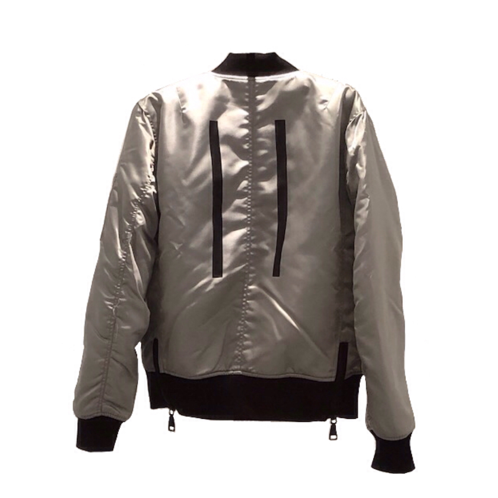 bomberjacket print on back