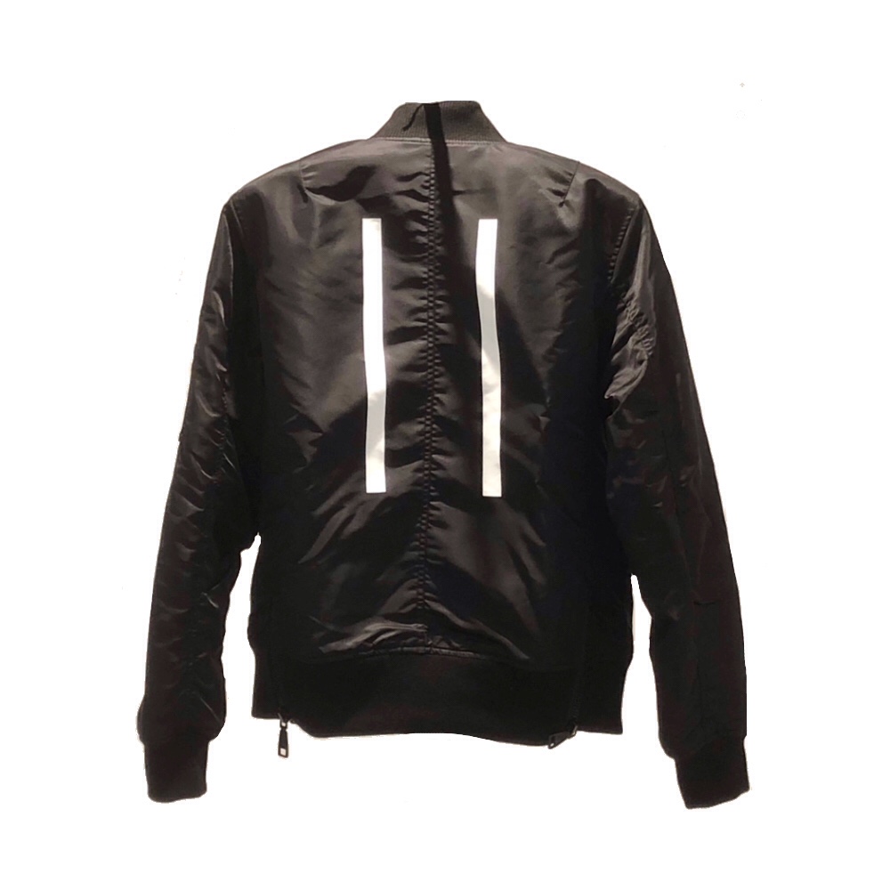 bomberjacket print on back