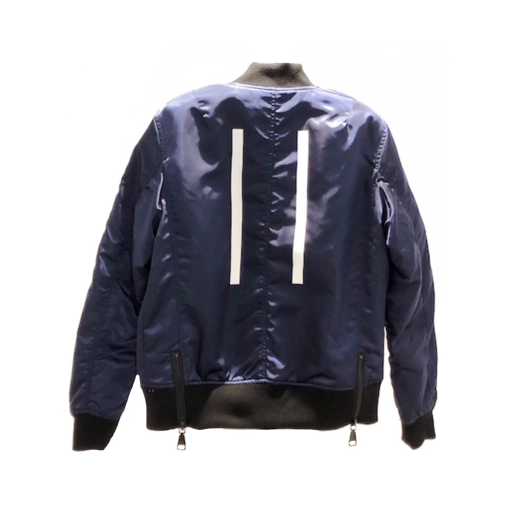 bomberjacket print on back